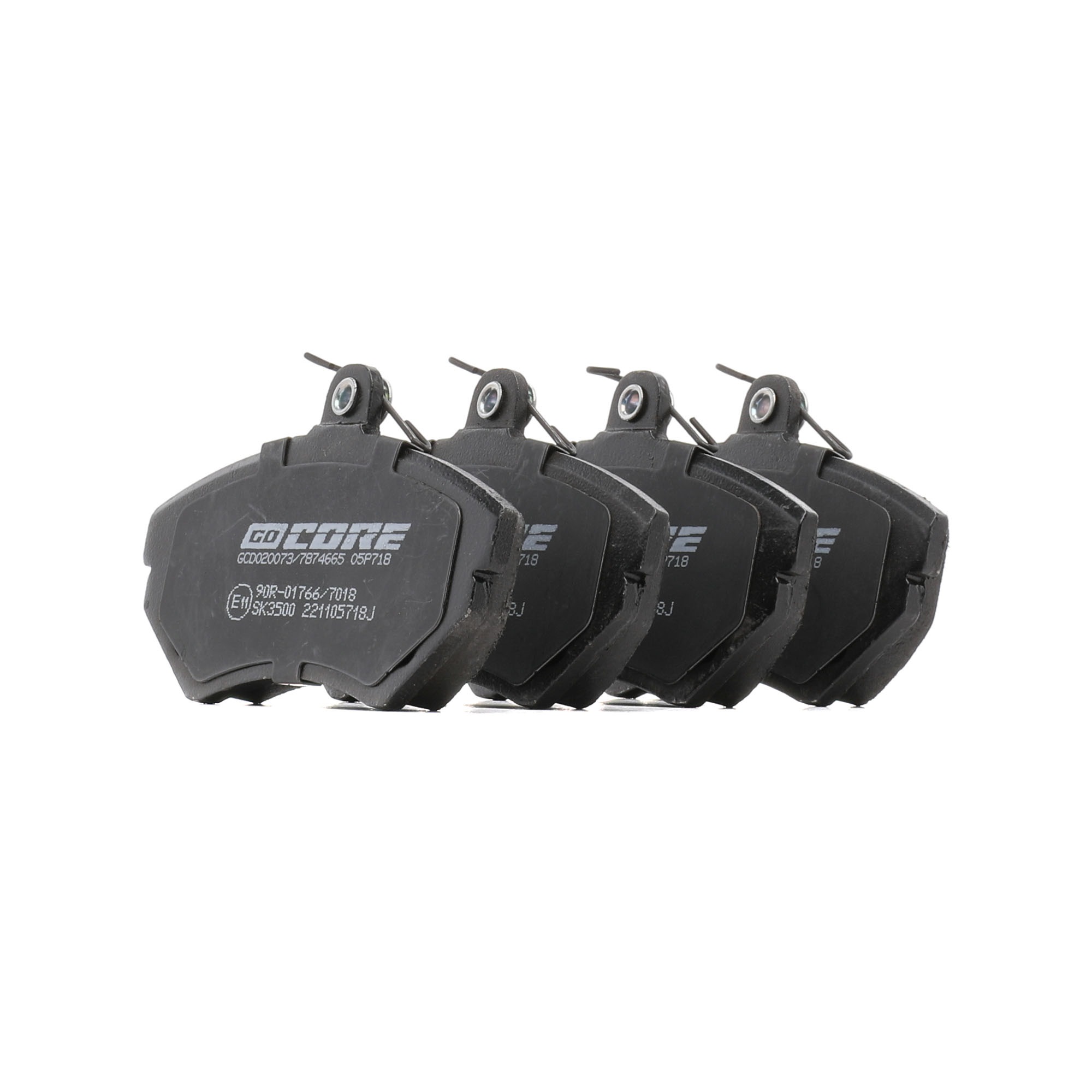 goCORE Bremsbeläge Produkt Nr.: GCD020073 zum günstigen Preis von 59,89 € kaufen