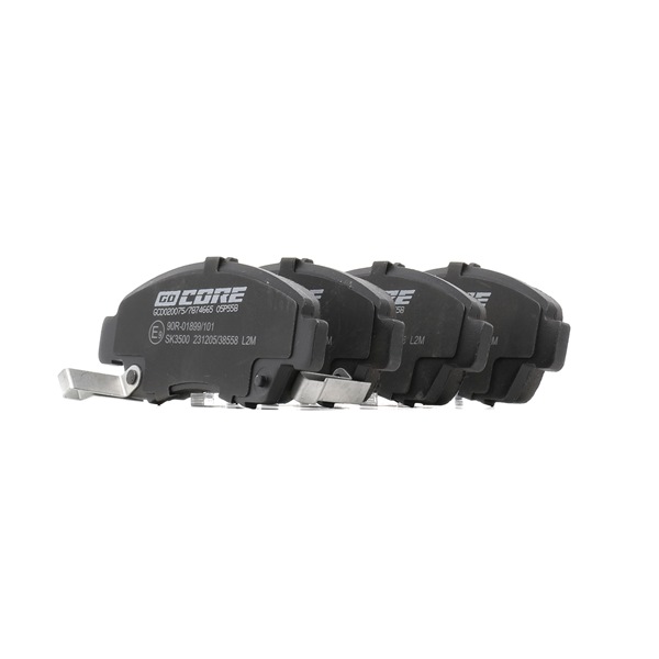 goCORE 06450 SAA E50 Bremsbeläge
