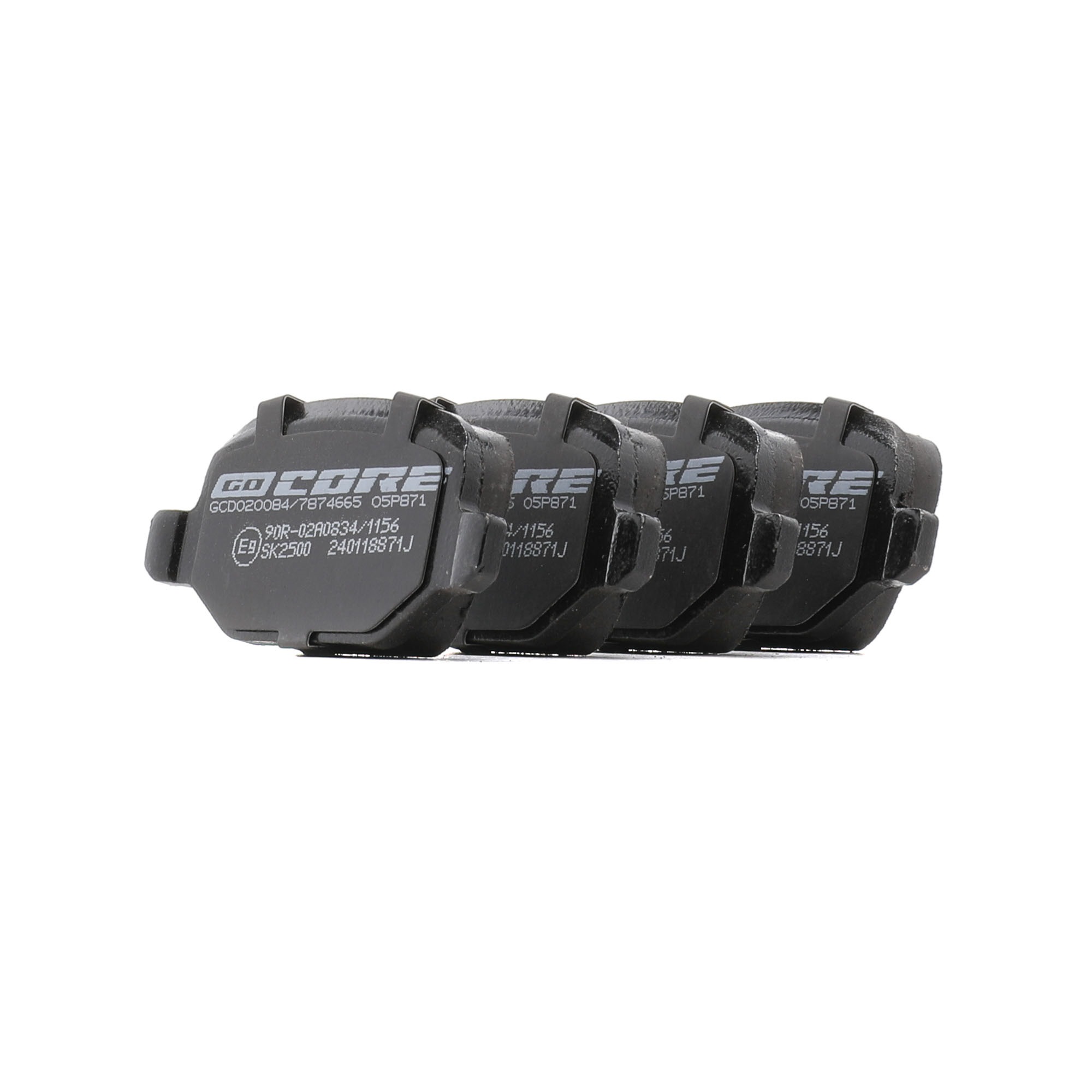 goCORE Bremsbeläge Produkt Nr.: GCD020084 zum günstigen Preis von 58,42 € kaufen