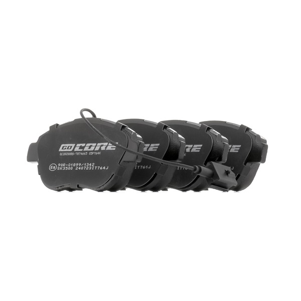 GCD020088 goCORE Bremsbelagsatz Idea (350) 1.8 Flex 132 PS Benzin/Ethanol