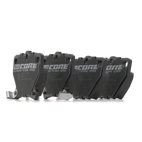 OEM Bremsbeläge TOYOTA 1.5 RUNX VVT-i (NZE121_) 110 PS Benzin 0446620090 von goCORE online zu attraktiven Preisen