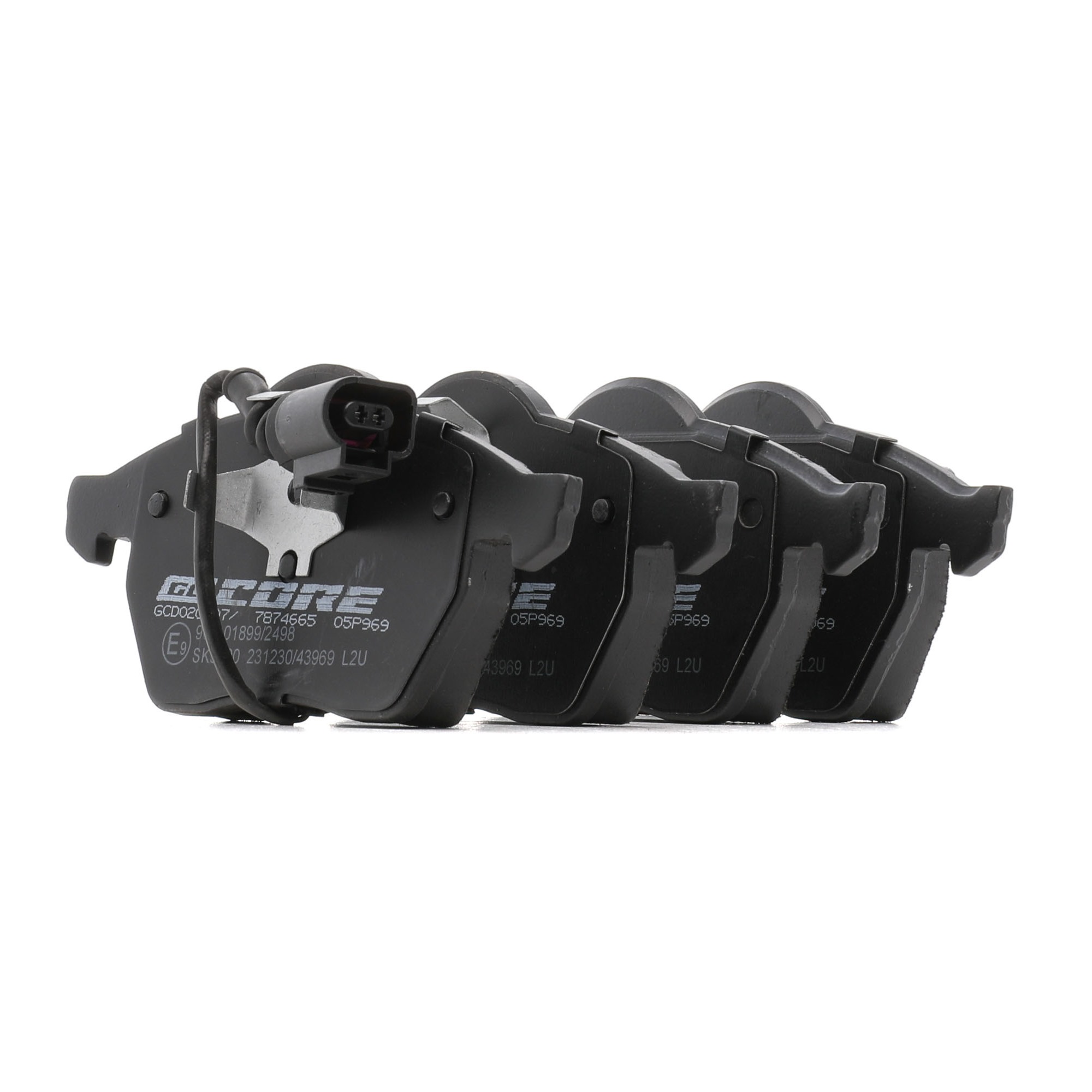goCORE Bremsbeläge Produkt Nr.: GCD020097 zum günstigen Preis von 81,37 € kaufen