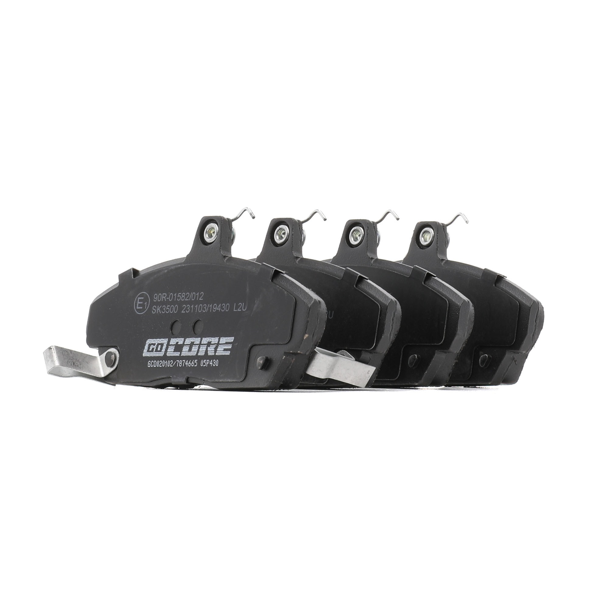 goCORE Bremsbeläge Produkt Nr.: GCD020102 zum günstigen Preis von 51,77 € kaufen