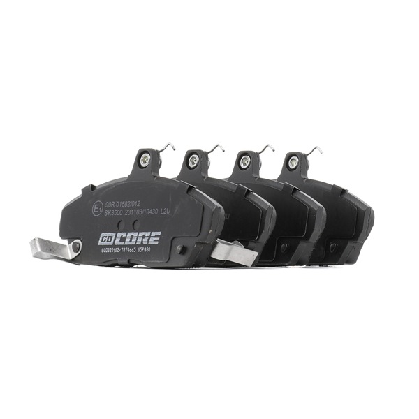 goCORE 45022 ST3 E01 Bremsbeläge
