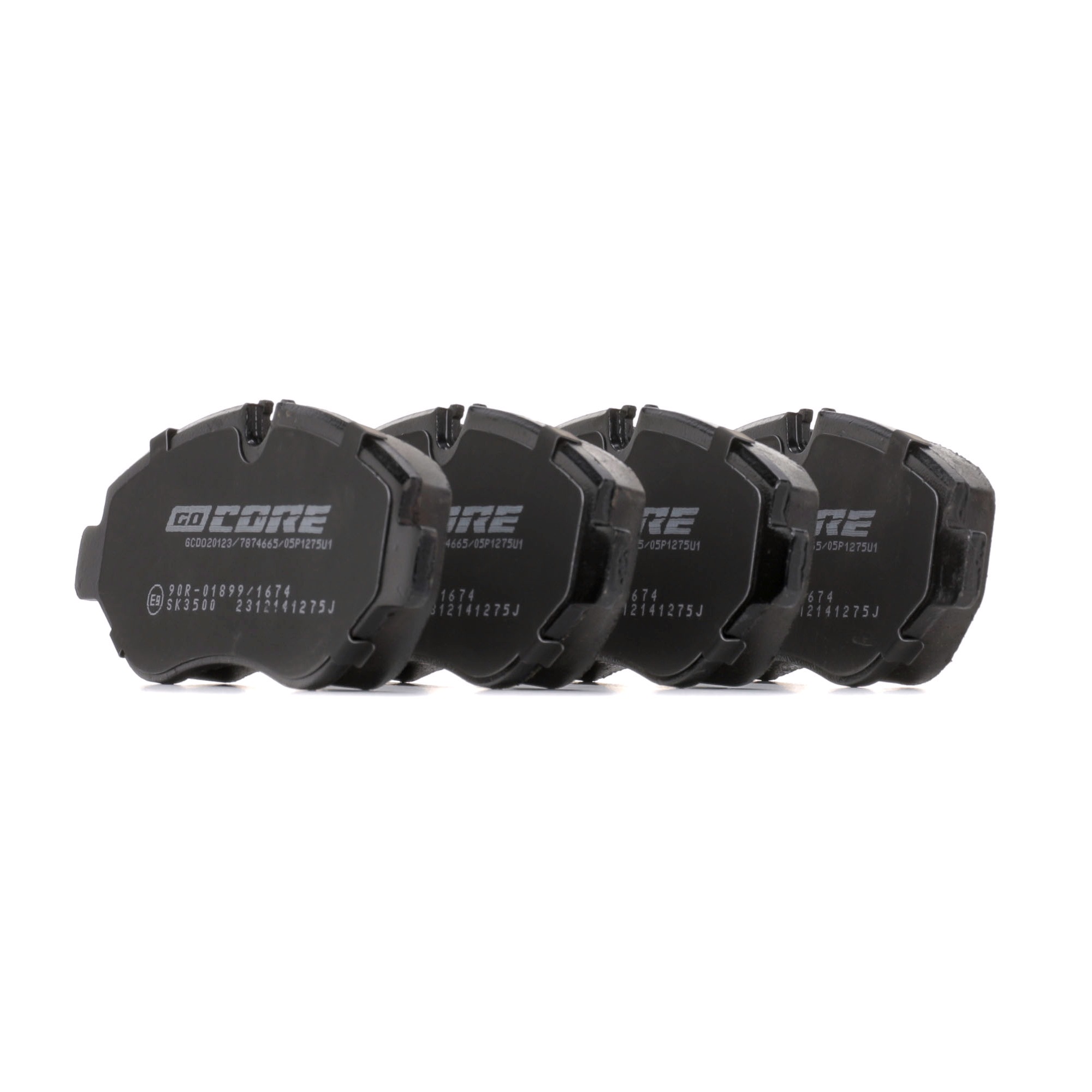 goCORE Bremsbeläge Produkt Nr.: GCD020123 zum günstigen Preis von 68,25 € kaufen