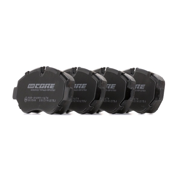 Koop online goedkoop originele Remblokken GCD020123 vergelijkbaar met 2E0698151H OEM-nummers