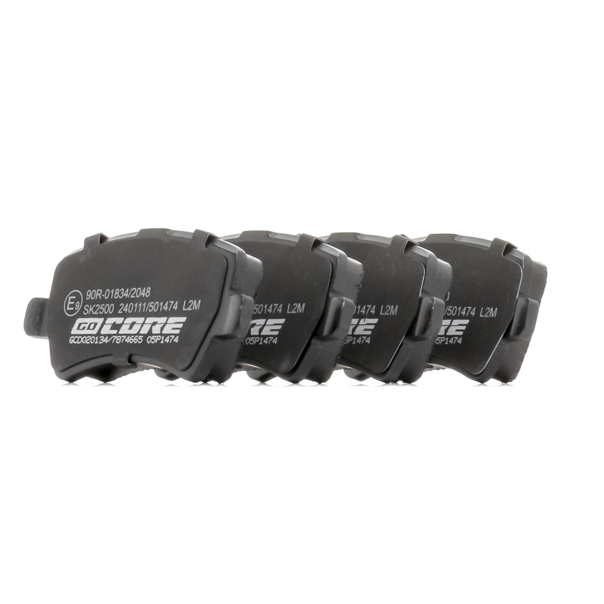 goCORE Bremsbeläge Produkt Nr.: GCD020134 zum günstigen Preis von 72,59 € kaufen