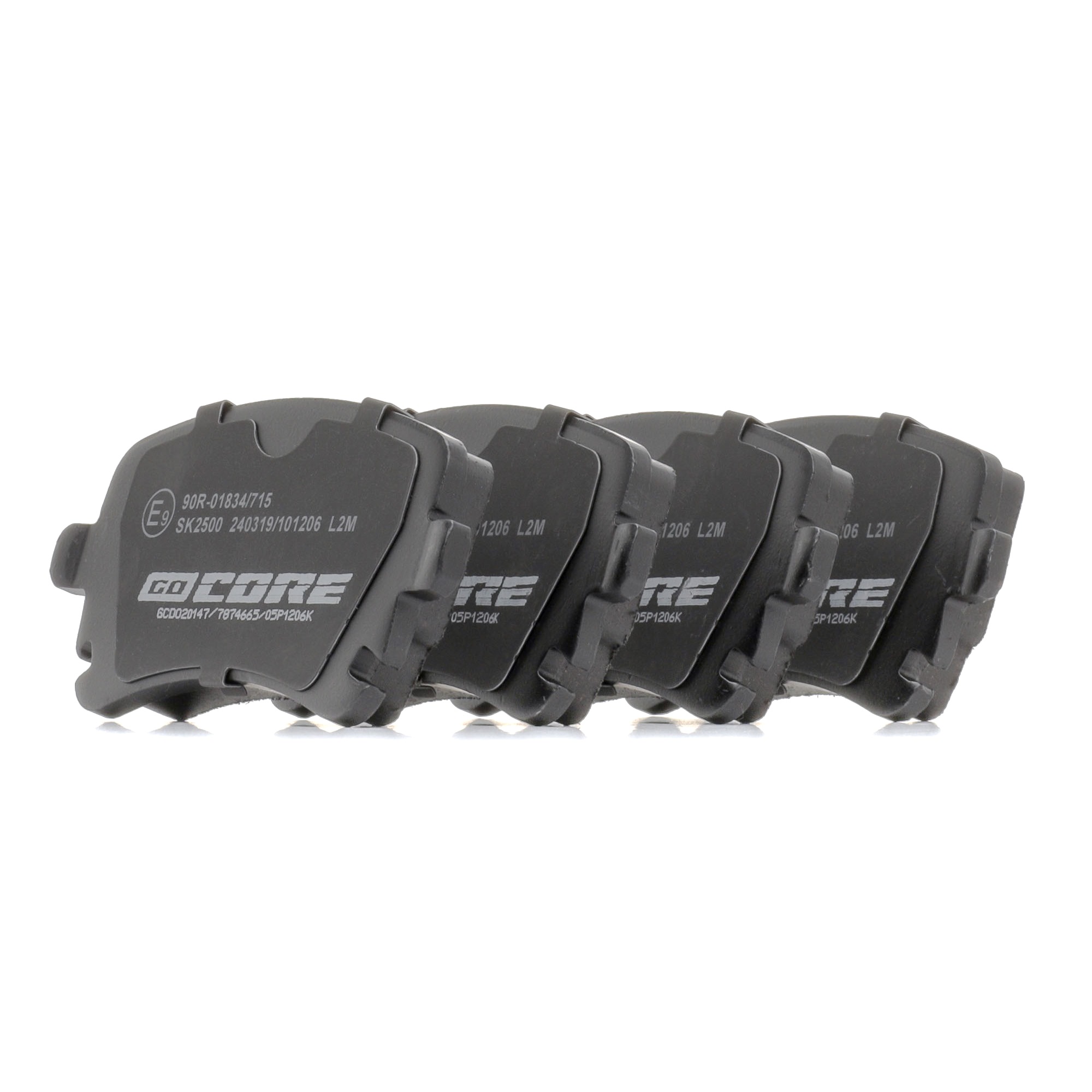 goCORE GCD020147 Plaquettes de frein