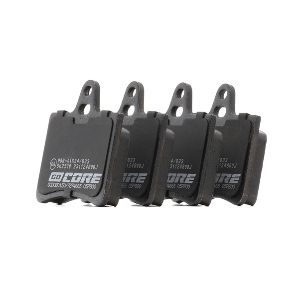 goCORE 4.252.17 Bremsbeläge