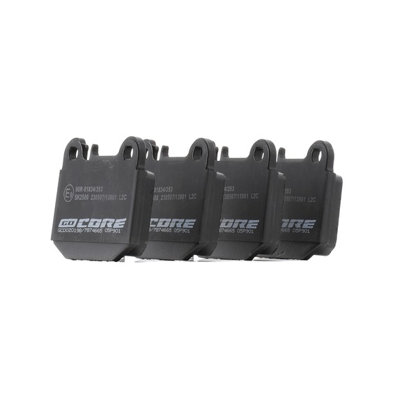 goCORE A 163 420 11 20 Bremsbeläge