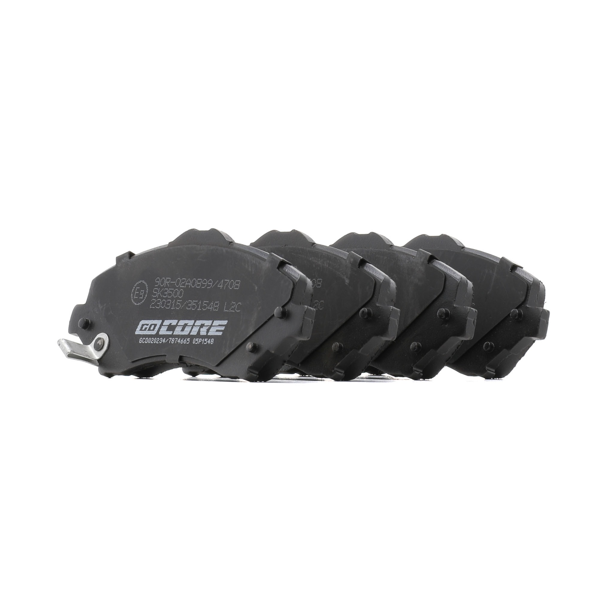goCORE GCD020234 Plaquettes de frein