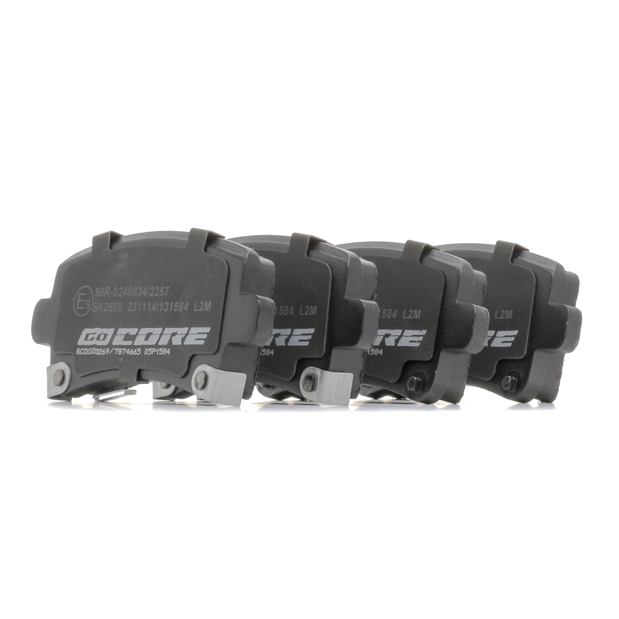 goCORE GCD020269 Plaquettes de frein
