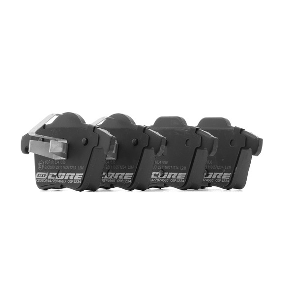 goCORE 2 745 12 Bremsbeläge