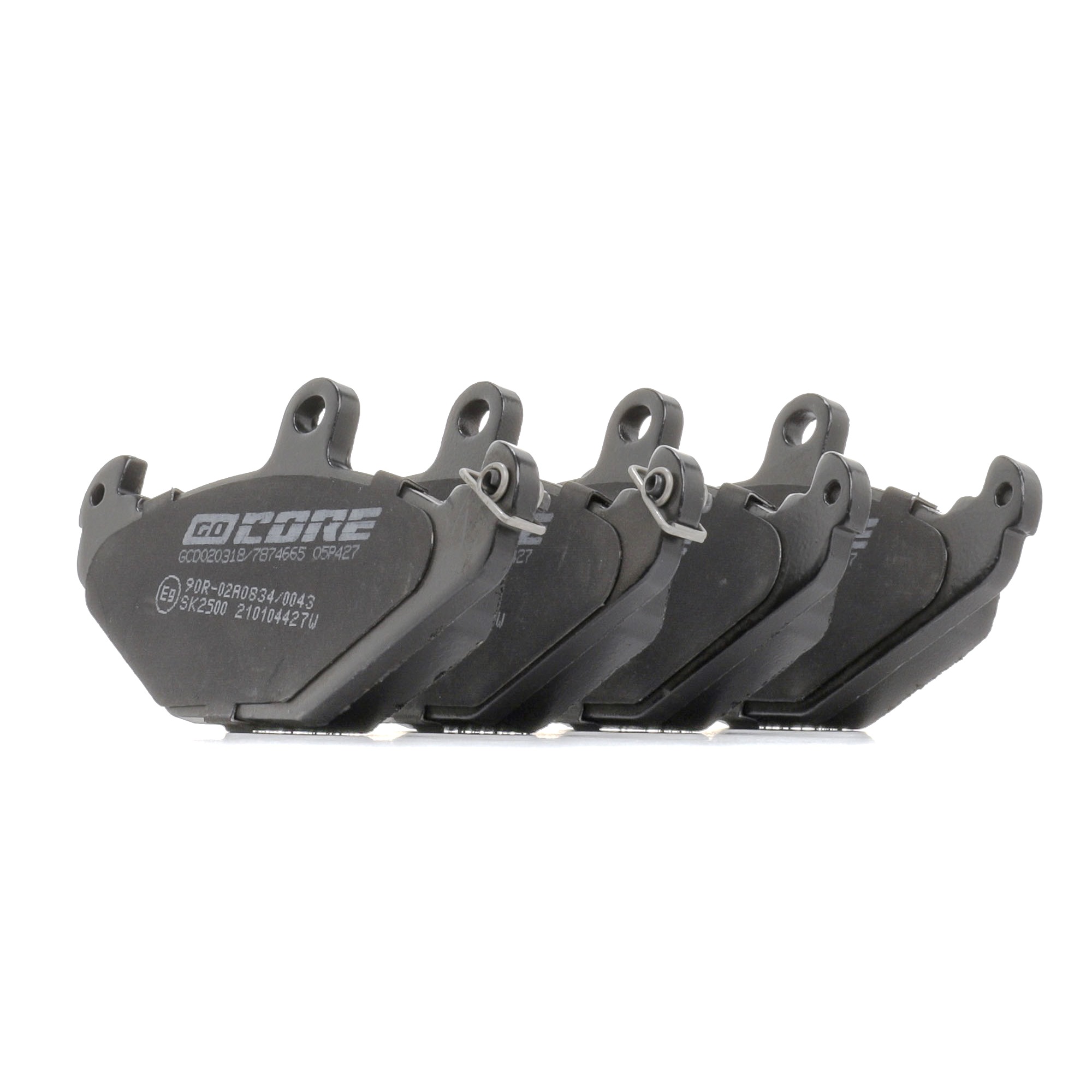 goCORE Bremsbeläge Produkt Nr.: GCD020318 zum günstigen Preis von 43,39 € kaufen