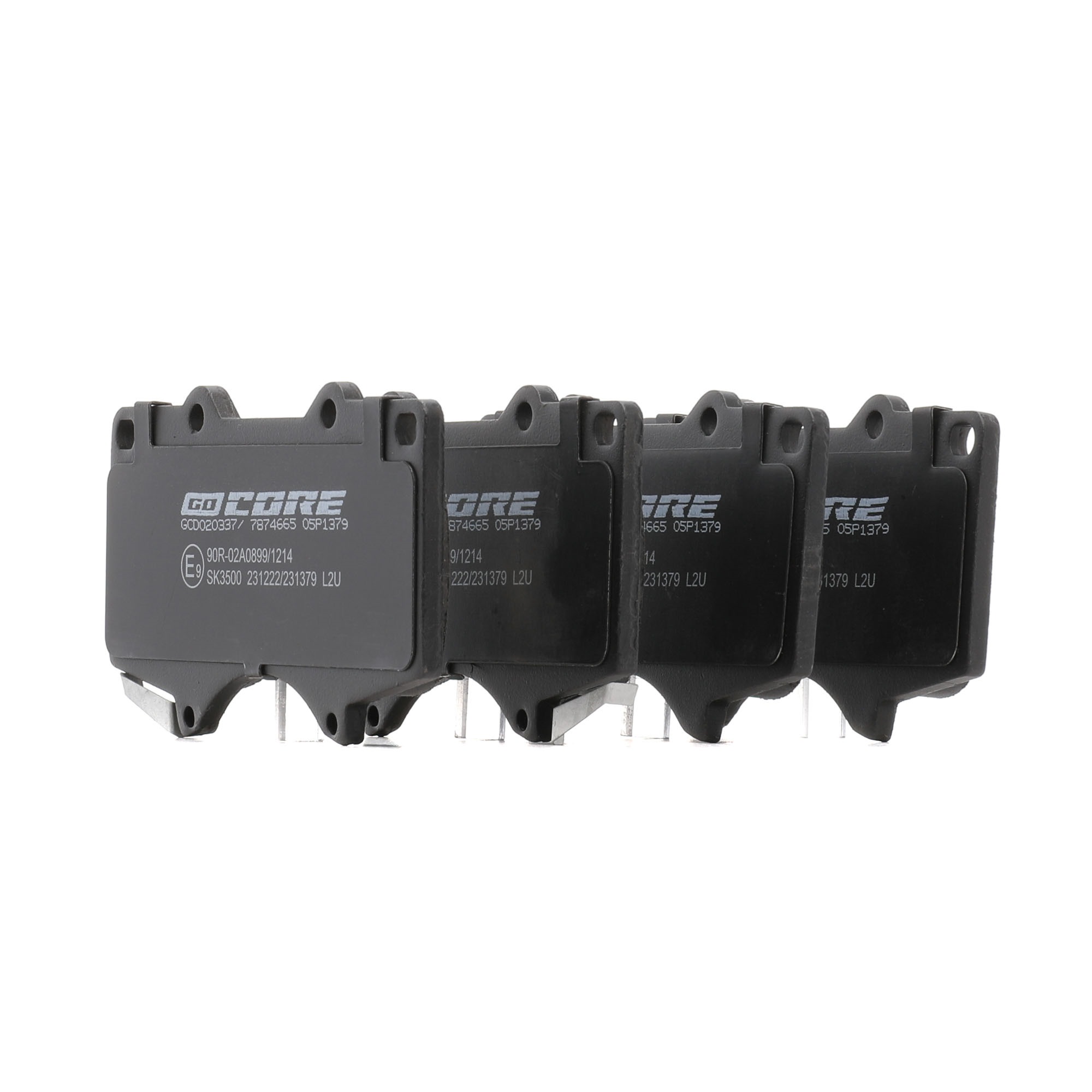 goCORE Bremsbeläge Produkt Nr.: GCD020337 zum günstigen Preis von 77,18 € kaufen