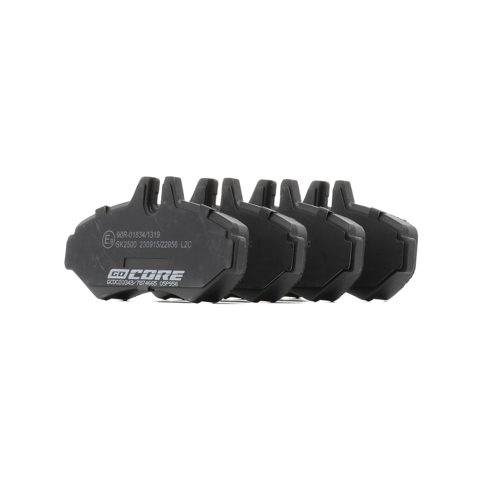 goCORE Bremsbeläge Produkt Nr.: GCD020343 zum günstigen Preis von 54,26 € kaufen