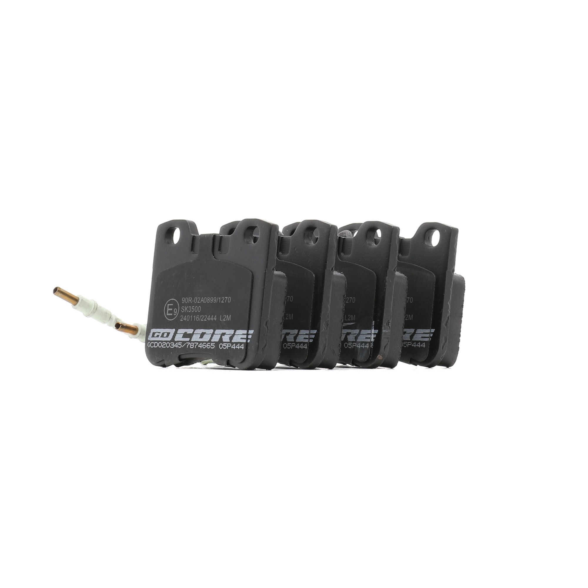 goCORE GCD020345 Plaquettes de frein