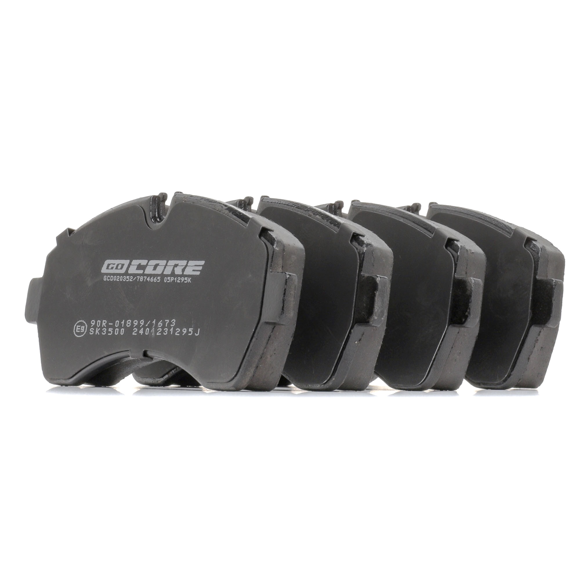 goCORE Bremsbeläge Produkt Nr.: GCD020352 zum günstigen Preis von 93,63 € kaufen