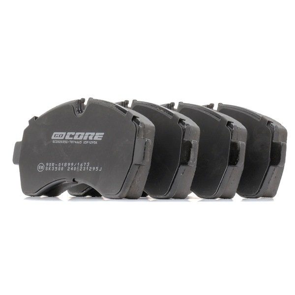 Koop online goedkoop originele Remblokken GCD020352 vergelijkbaar met 2E0698151C OEM-nummers
