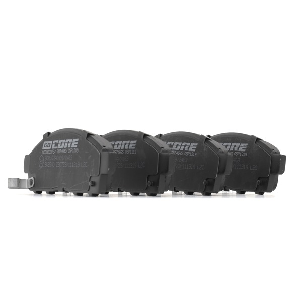 GCD020373 goCORE Bremsklötze L200 / Triton IV Pickup (KA, KB) 2.4 Flex (KA5T) 142 PS Benzin/Ethanol