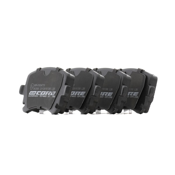 Koop online goedkoop originele Remblokken GCD020404 vergelijkbaar met 8E0698451C OEM-nummers