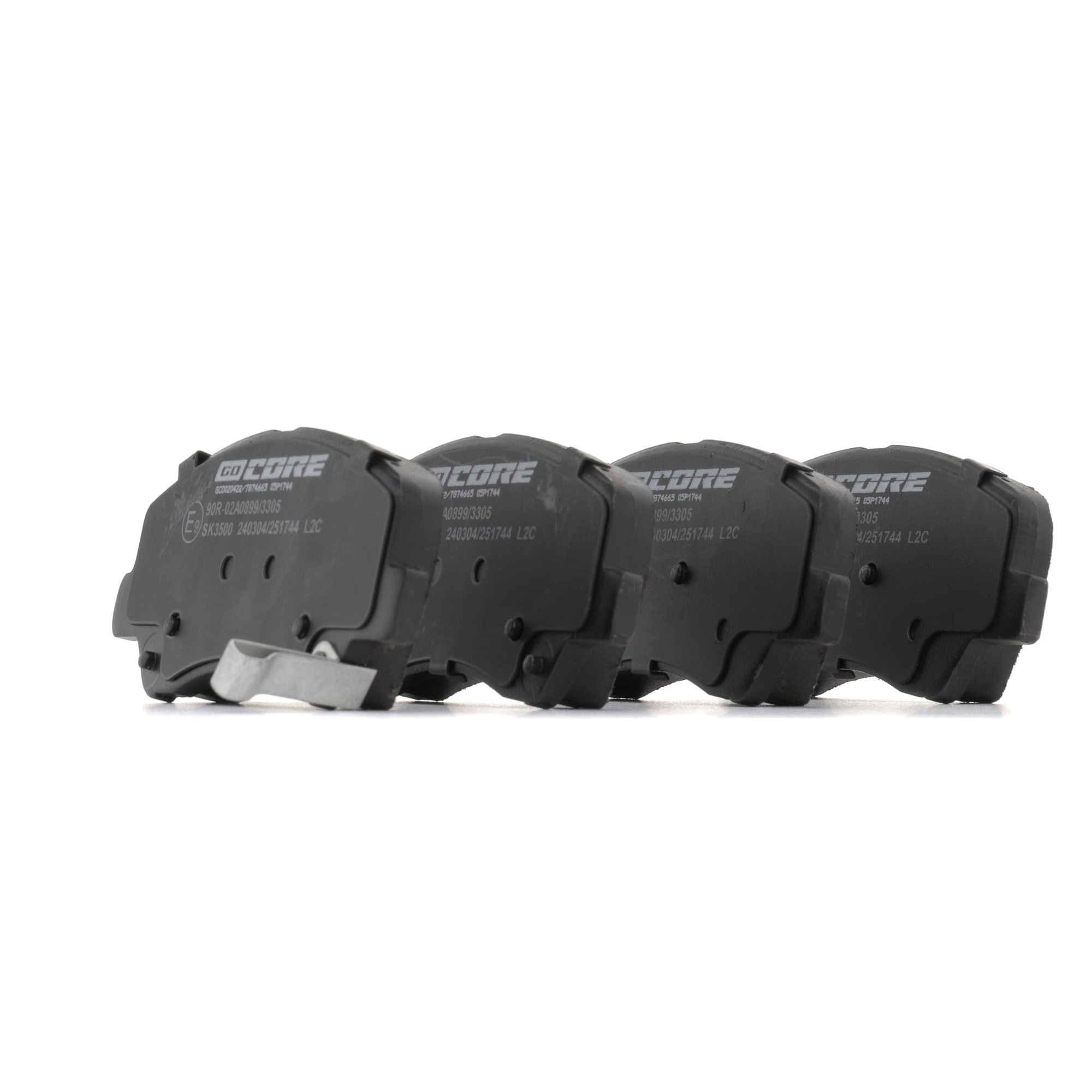 goCORE GCD020422 Plaquettes de frein
