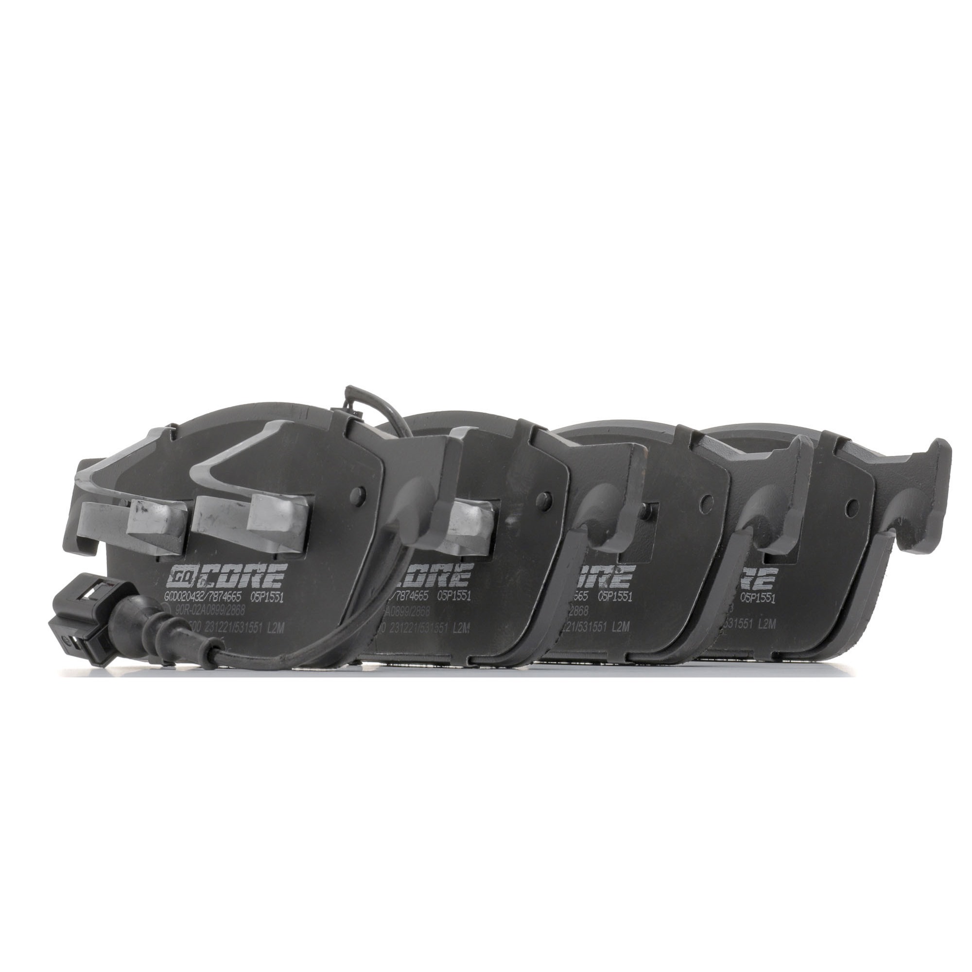 goCORE Bremsbeläge Produkt Nr.: GCD020432 zum günstigen Preis von 144,06 € kaufen