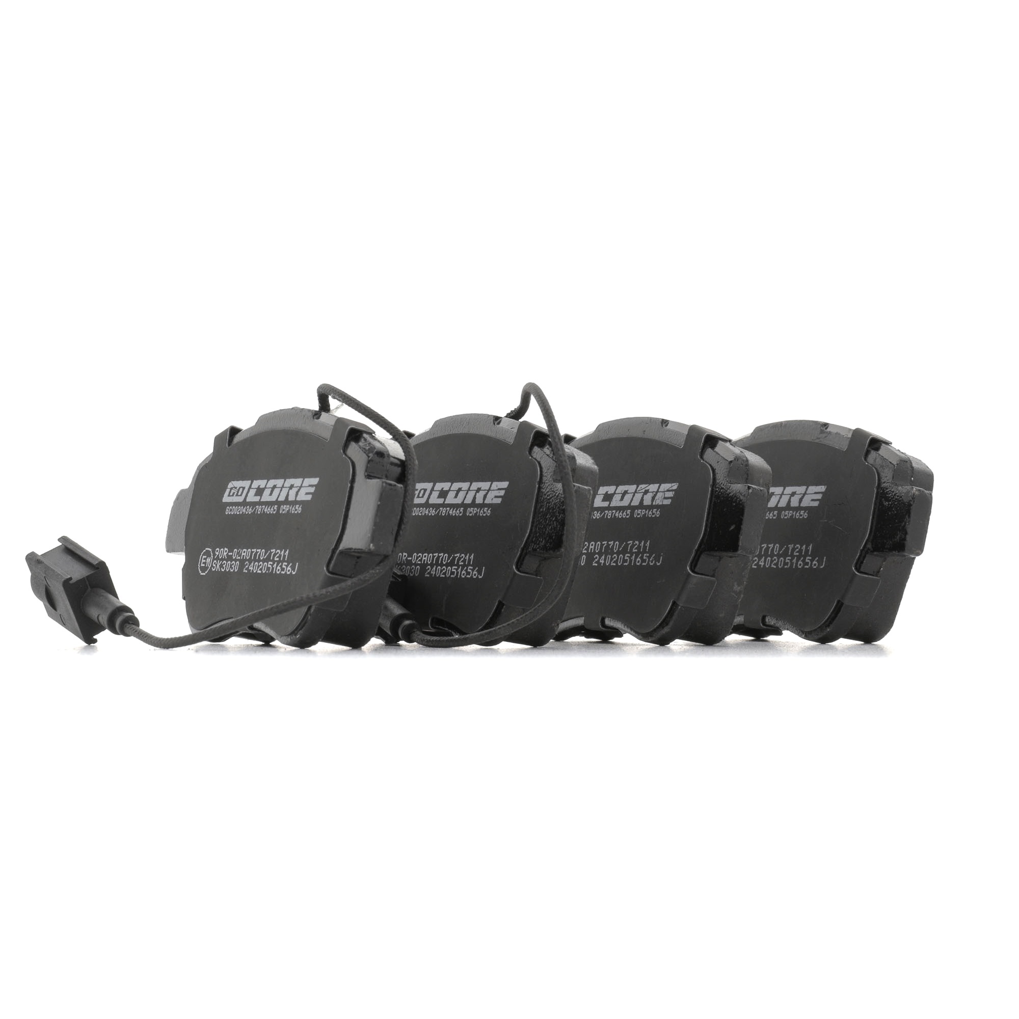 goCORE Bremsbeläge Produkt Nr.: GCD020436 zum günstigen Preis von 75,39 € kaufen