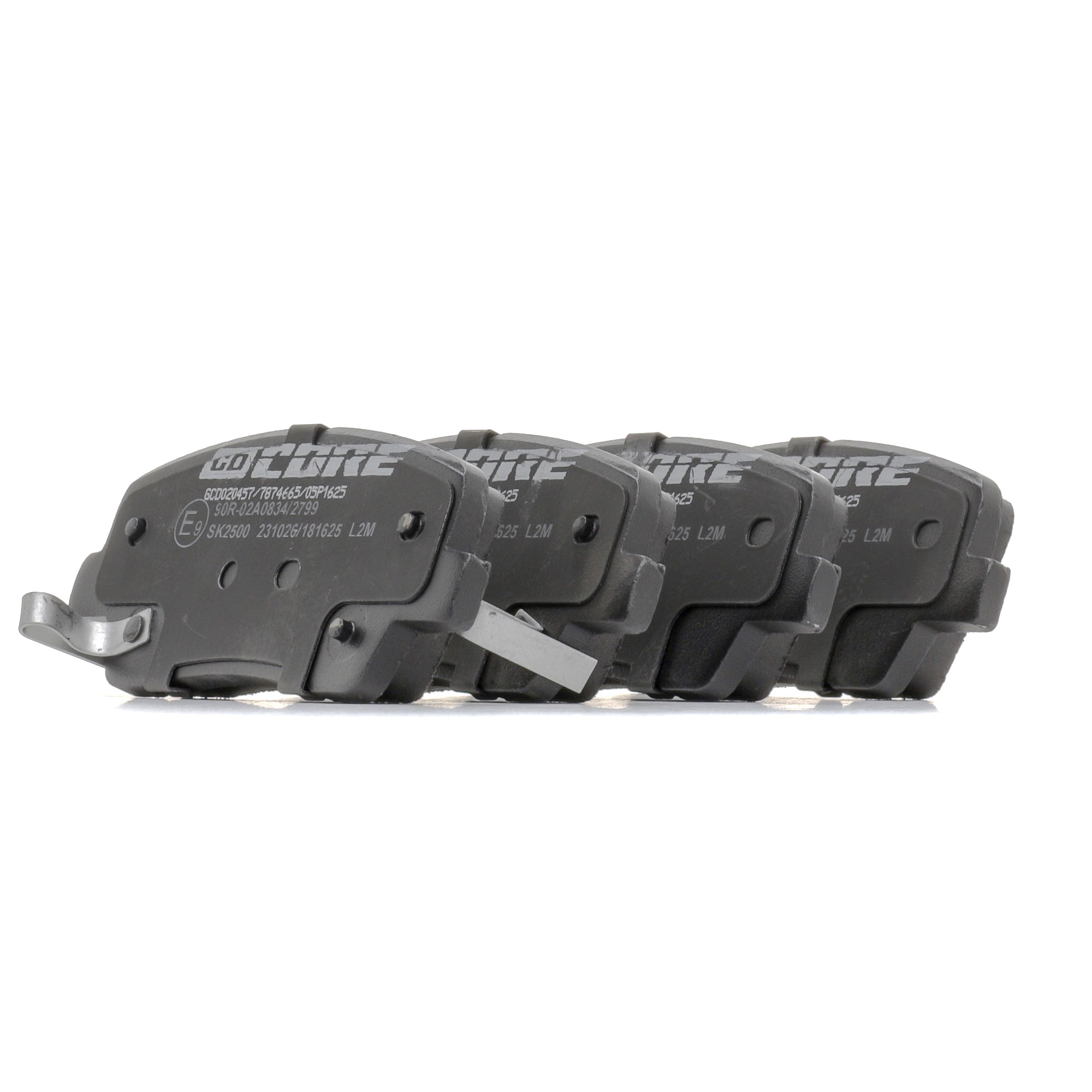goCORE Bremsbeläge Produkt Nr.: GCD020457 zum günstigen Preis von 77,39 € kaufen