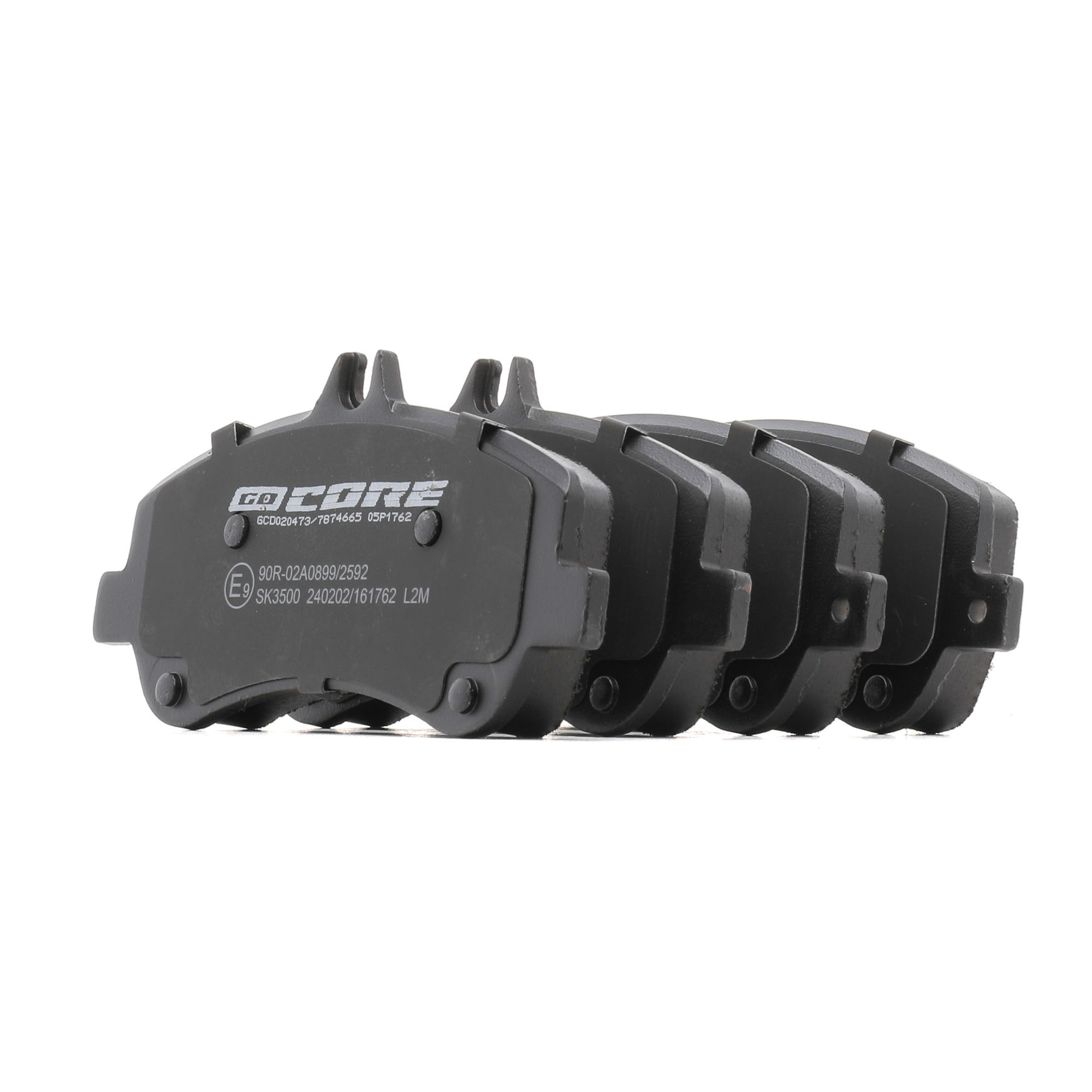 goCORE Bremsbeläge Produkt Nr.: GCD020473 zum günstigen Preis von 90,70 € kaufen