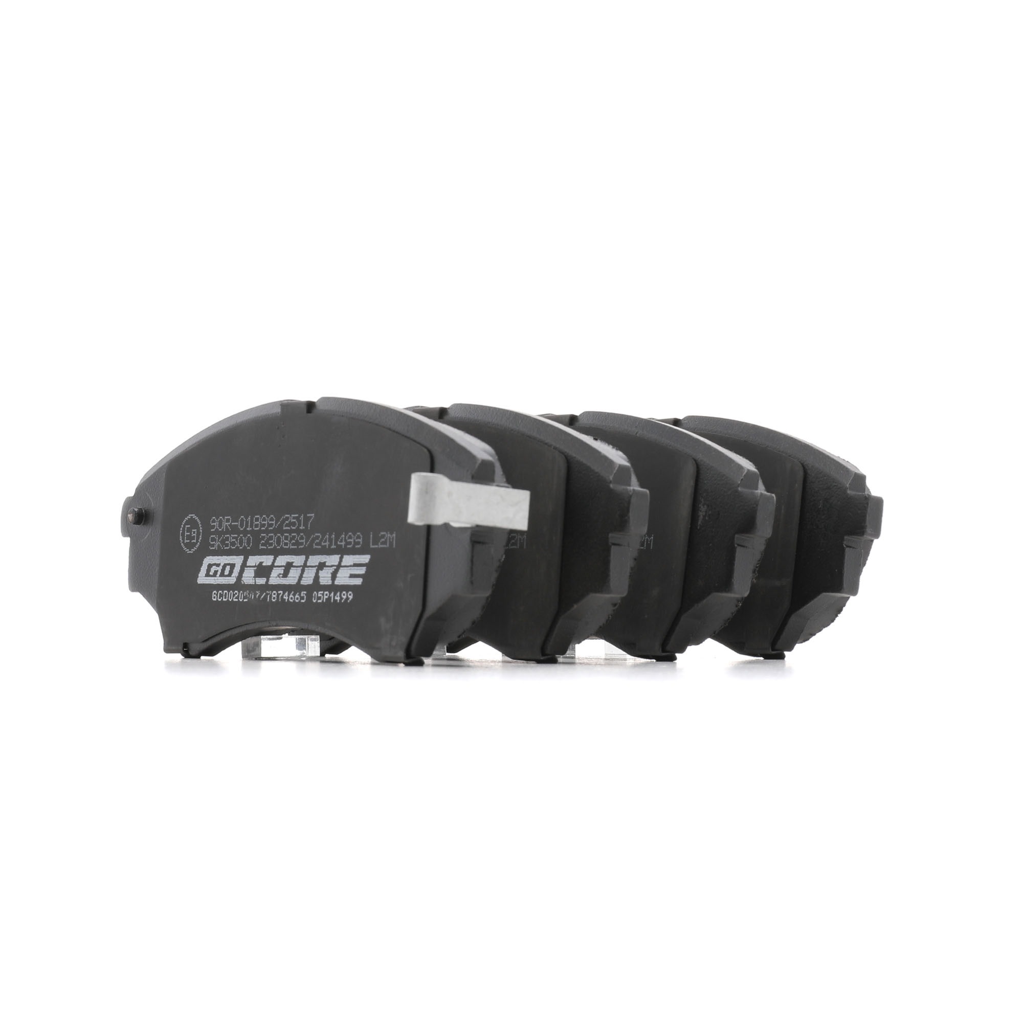 goCORE Bremsbeläge Produkt Nr.: GCD020507 zum günstigen Preis von 72,26 € kaufen