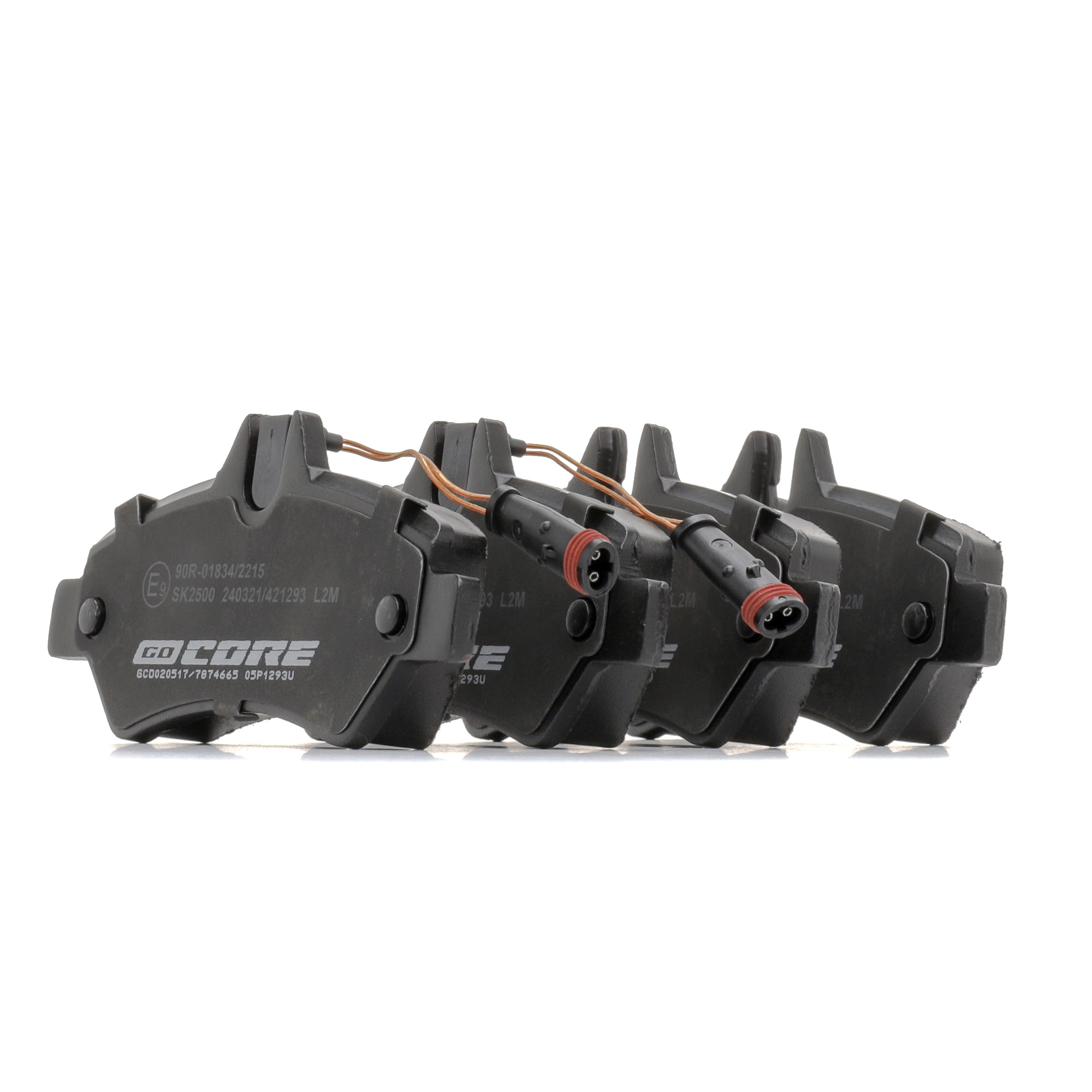 goCORE Bremsbeläge Produkt Nr.: GCD020517 zum günstigen Preis von 91,48 € kaufen