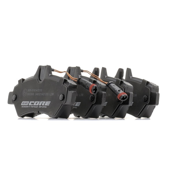 Koop online goedkoop originele Remblokken GCD020517 vergelijkbaar met 2E0698451H OEM-nummers