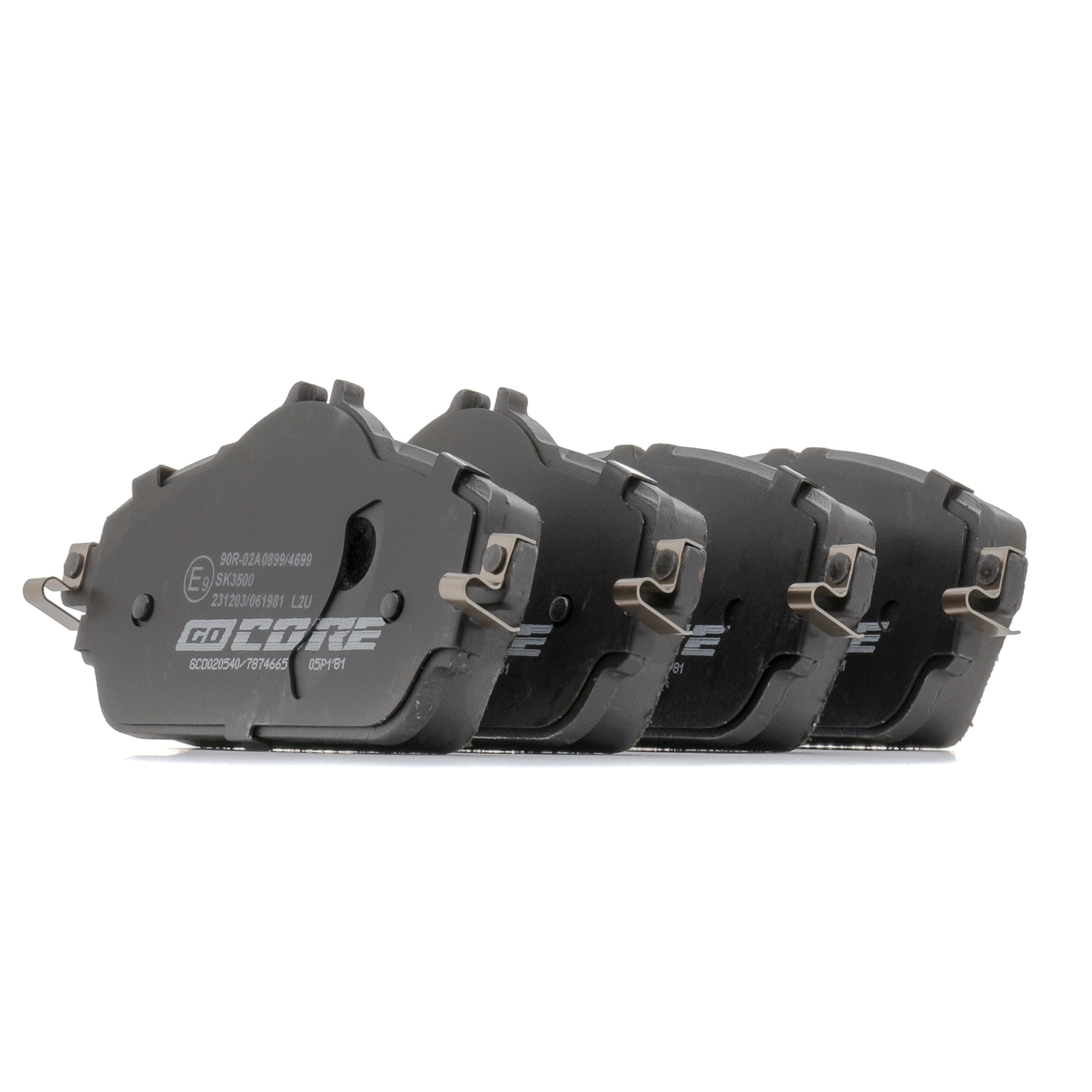 goCORE Bremsbeläge Produkt Nr.: GCD020540 zum günstigen Preis von 79,47 € kaufen