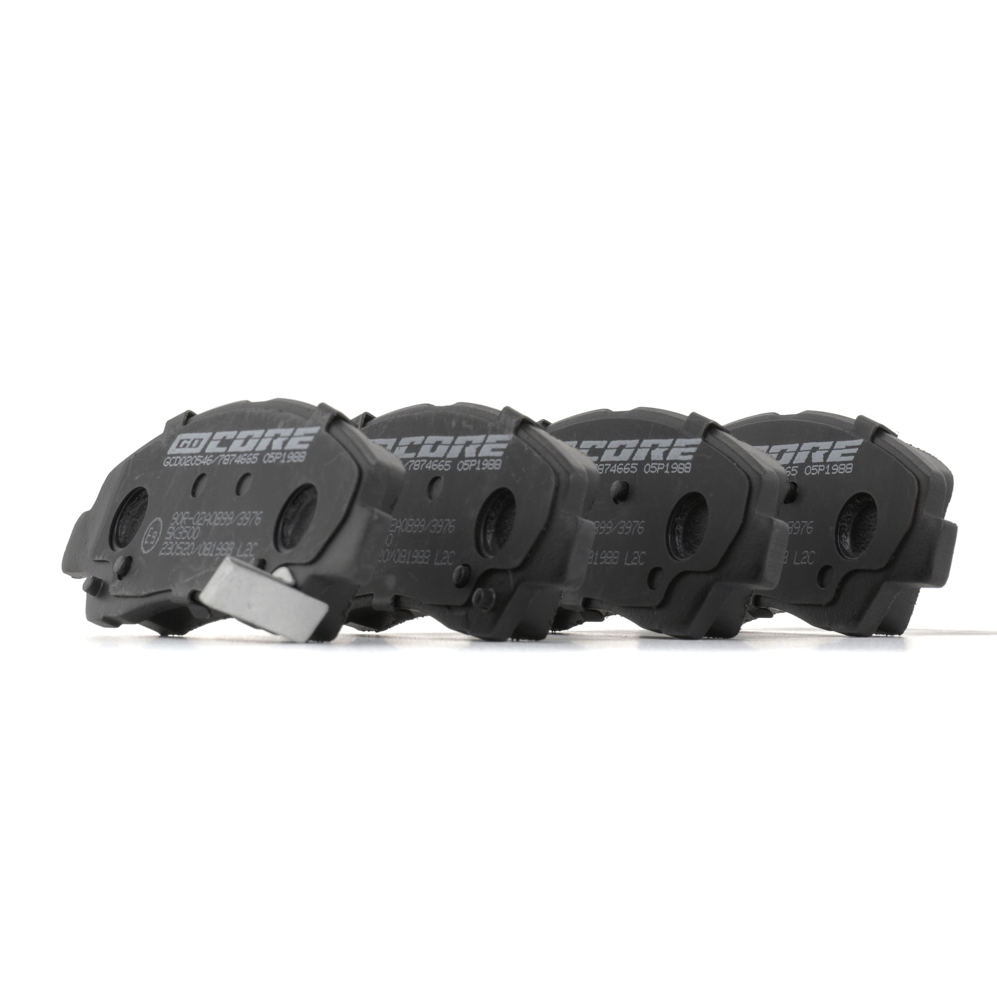 goCORE Bremsbeläge Produkt Nr.: GCD020546 zum günstigen Preis von 61,18 € kaufen