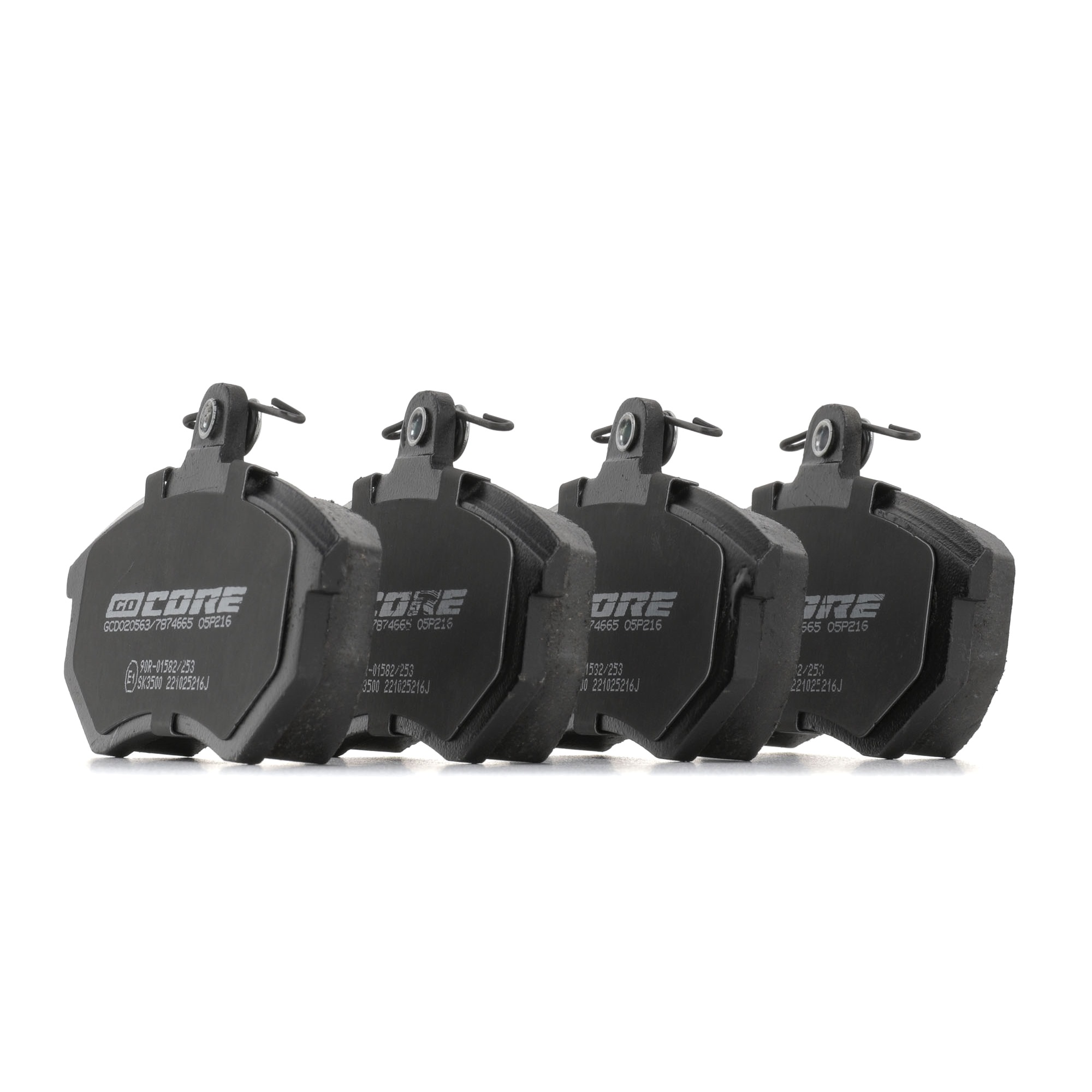 goCORE Bremsbeläge Produkt Nr.: GCD020563 zum günstigen Preis von 63,58 € kaufen