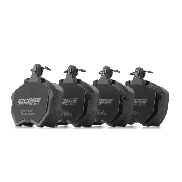 Koop online goedkoop originele Remblokken GCD020563 vergelijkbaar met 8A0698151C OEM-nummers