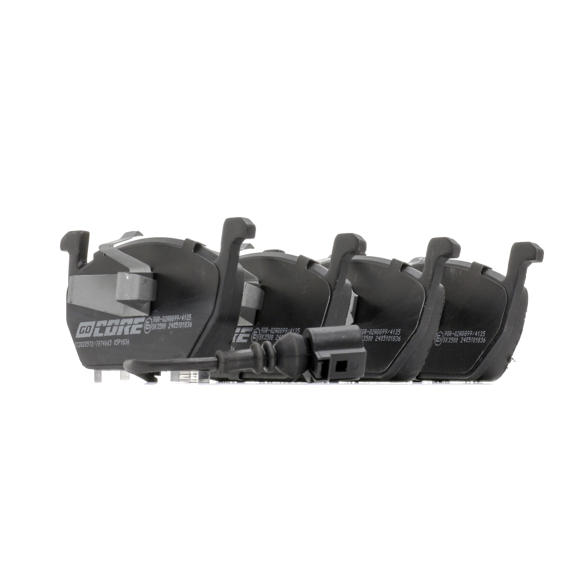 goCORE Bremsbeläge Produkt Nr.: GCD020572 zum günstigen Preis von 79,63 € kaufen