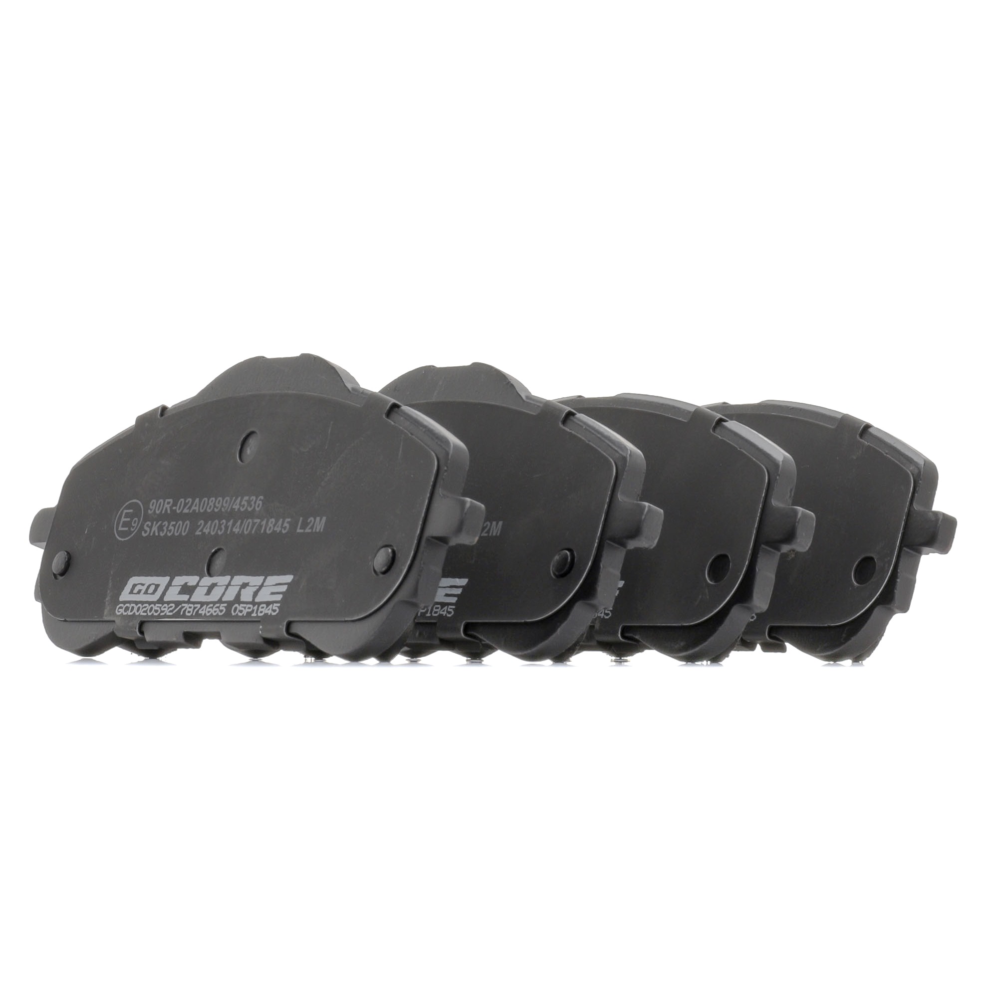 goCORE Bremsbeläge Produkt Nr.: GCD020592 zum günstigen Preis von 78,77 € kaufen