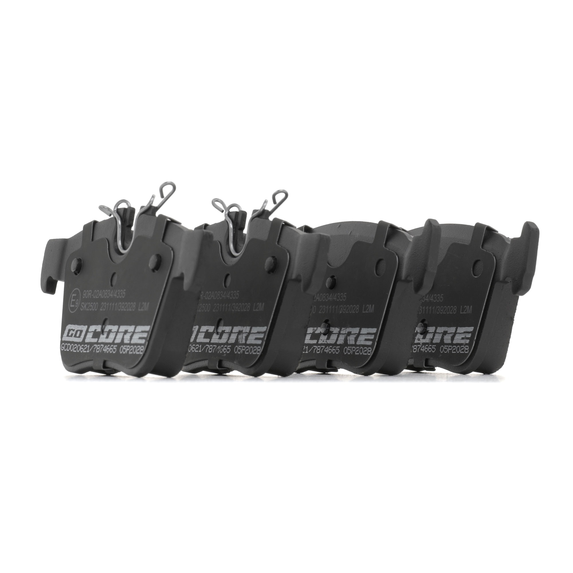 goCORE Bremsbeläge Produkt Nr.: GCD020621 zum günstigen Preis von 73,10 € kaufen