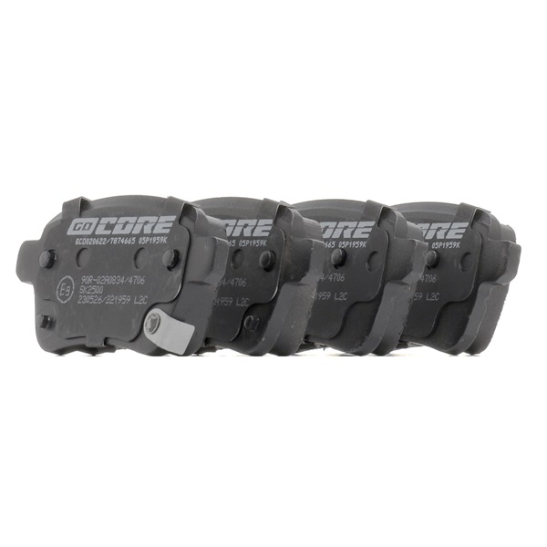 goCORE 95 51 7078 Bremsbeläge