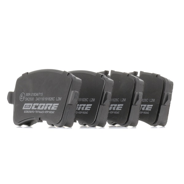 goCORE 4G0 698 451 H Bremsbeläge