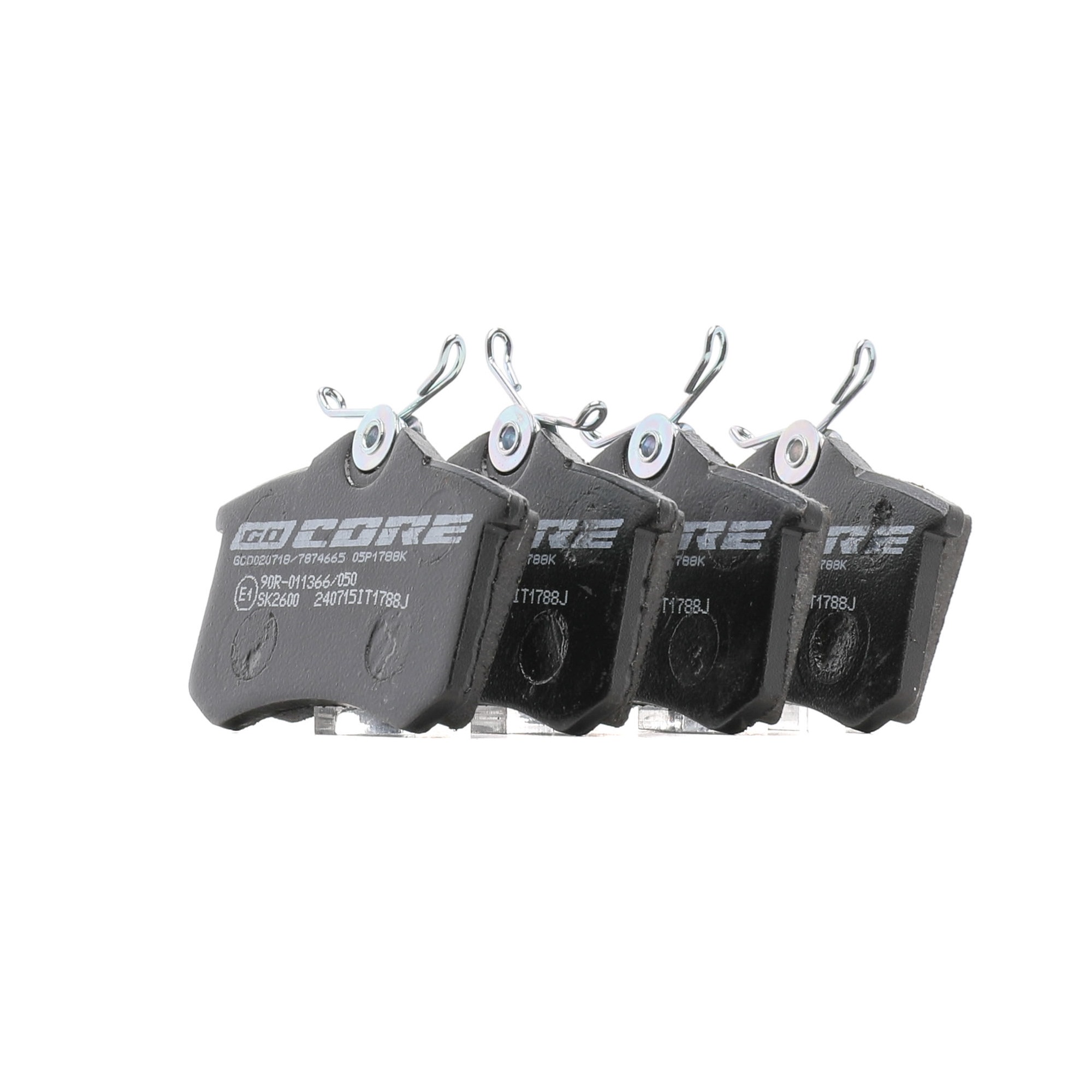 Koop goCORE Remblokken Productnr.: GCD020718 aan de laagste prijs van 50,61 €
