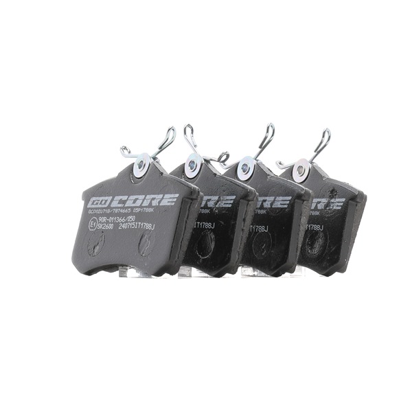 Preiswerte Original-Bremsbeläge GCD020718 vergleichbar mit 1H0698451A OEM-Nummern im Internet shoppen