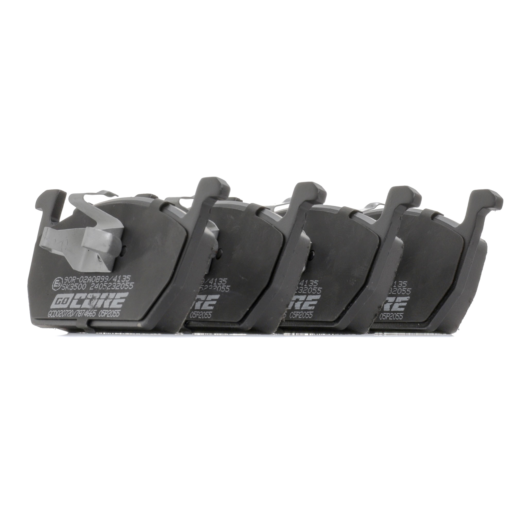 goCORE GCD020720 Plaquettes de frein