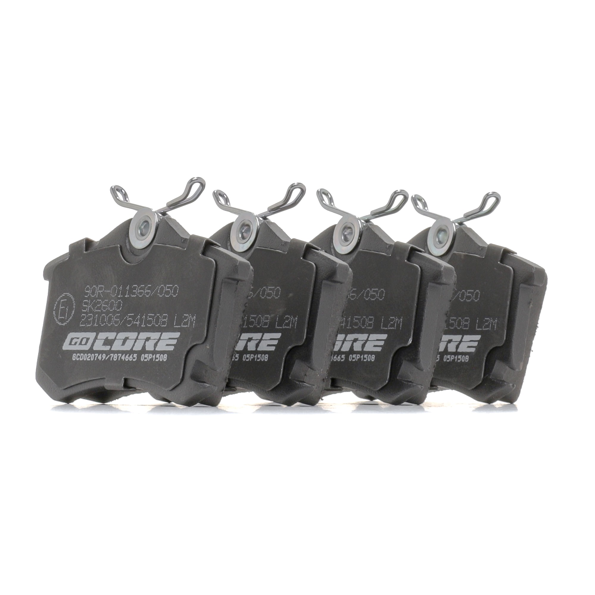 Įsigykite goCORE Stabdžių kaladėlės Prekės Nr.: GCD020749 už žemiausią 49,88&nbsp;&euro; kainą