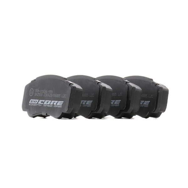 goCORE 16 11 457 780 Bremsbeläge