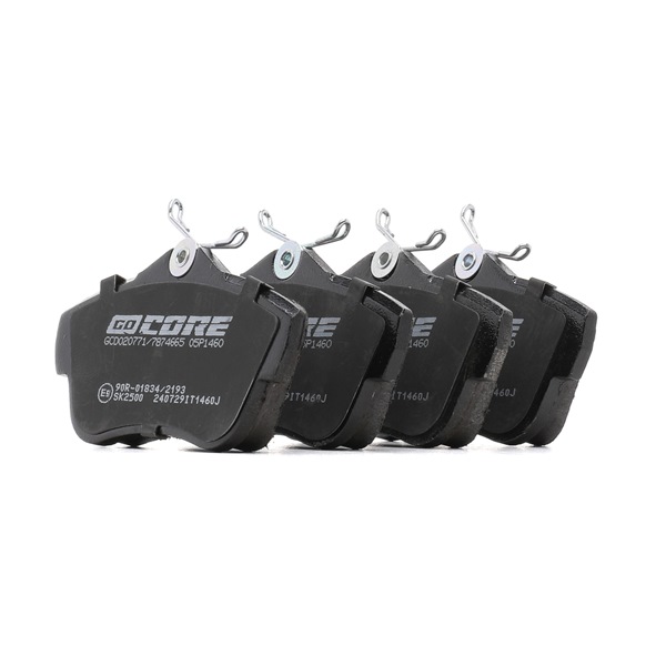 goCORE 16 172 809 80 Bremsbeläge