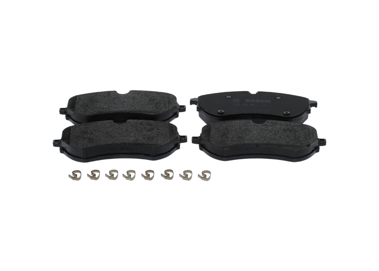 OEM Τακάκια φρένων VW 2.0 TSi 204 PS Βενζίνη 2H6698151A από την BOSCH ηλεκτρονικά σε χαμηλές τιμές