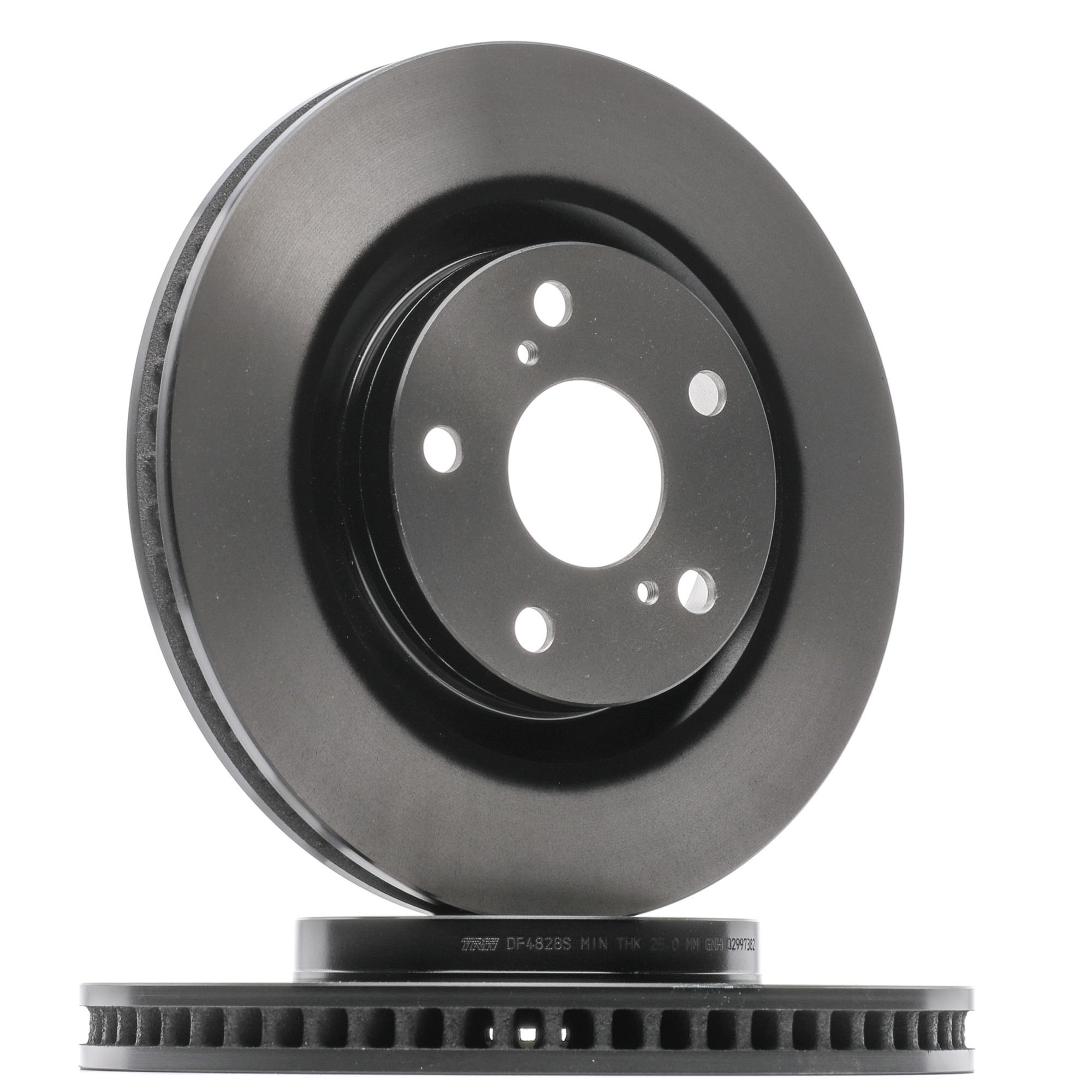 Kjøp TRW Bremseskive Product No .: DF4828S for den lave prisen av 562,25 kr
